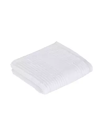 VOSSEN | Toalla de tocador TOMORROW 30x50cm Naranja Eléctrico | weiss